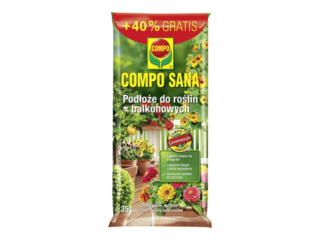 ziemia do roślin balkonowych compo