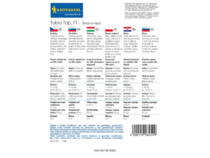 Rzepa majowa Tokyo Top nasiona