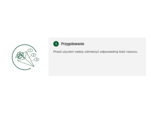 Nawóz do balkonowych - Przygotowanie