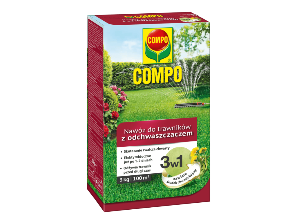 nawóz do trawnika 3 kg compo