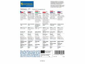 nasiona pomidora opakowanie