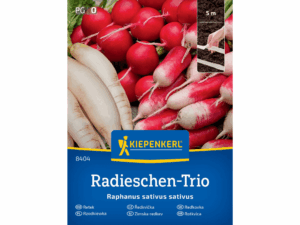 Rzodkiewka 'Radieschen-Trio' nasiona na taśmie Kiepenkerl